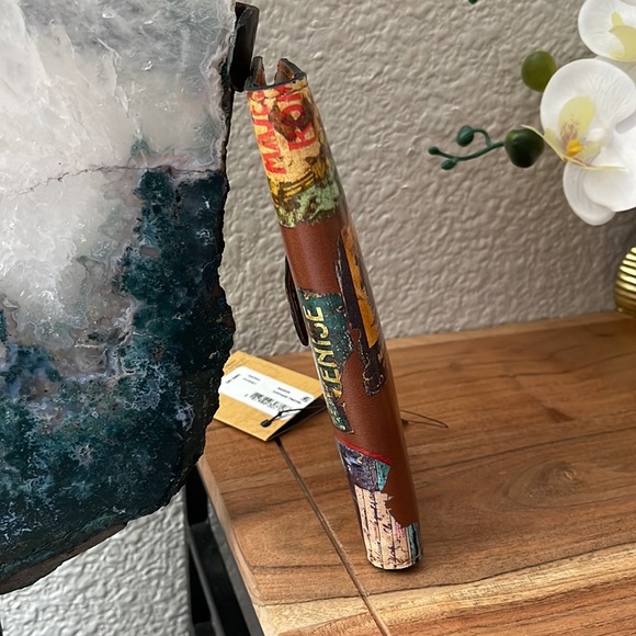 💖🆕💖Patricia Nash NAZARI Travel Sticker Print Leather RFID Wallet Collection - Picture 9 of 16